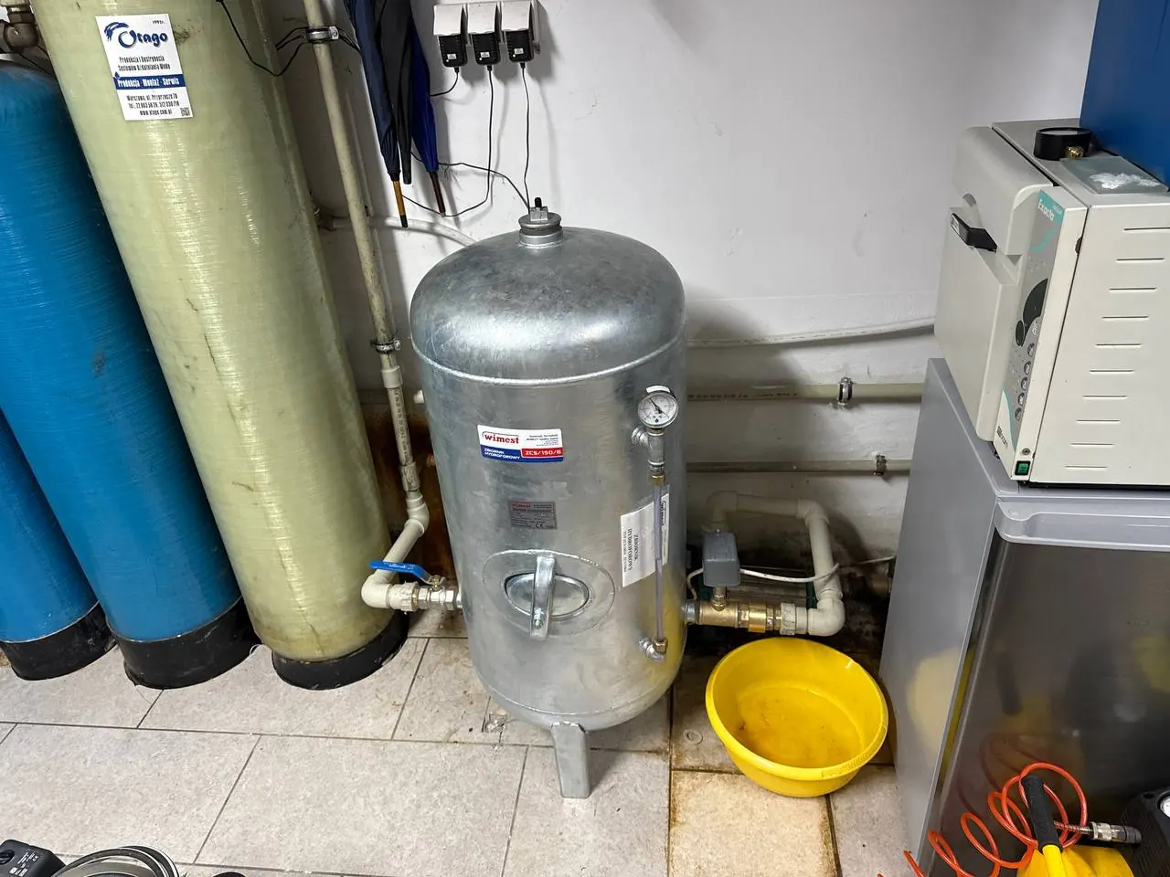 Zbiornik ciśnieniowy i filtracja wody — DobryHydraulik Lublin